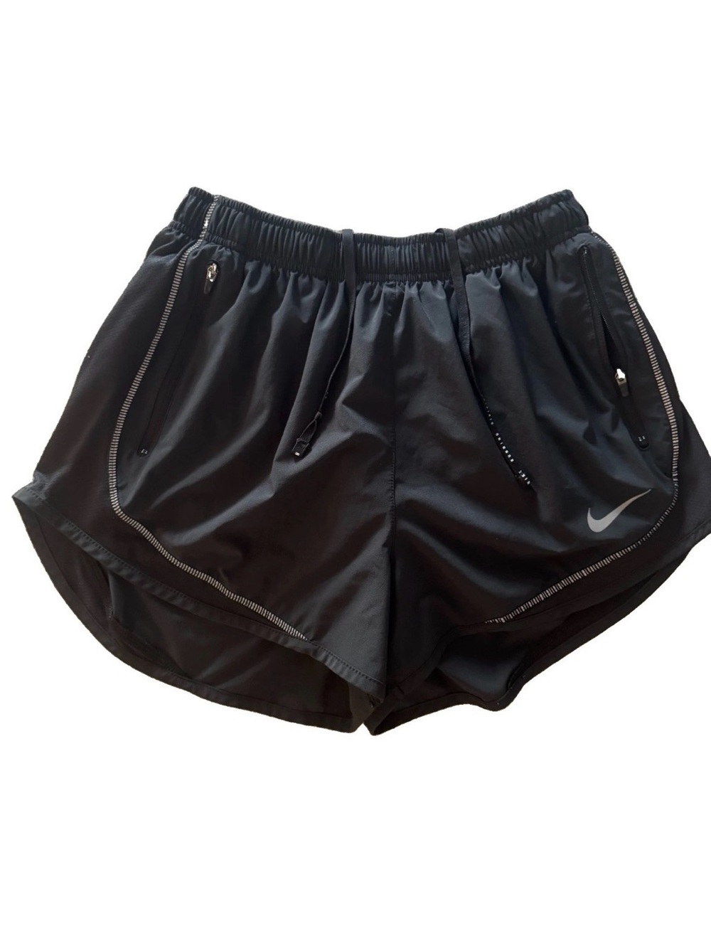 Nike Shorts Womens Medium Black Dri-Fit Run Division Temp Luxe Lined Pockets